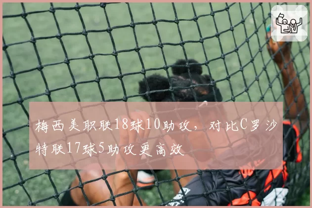 梅西美职联18球10助攻，对比C罗沙特联17球5助攻更高效